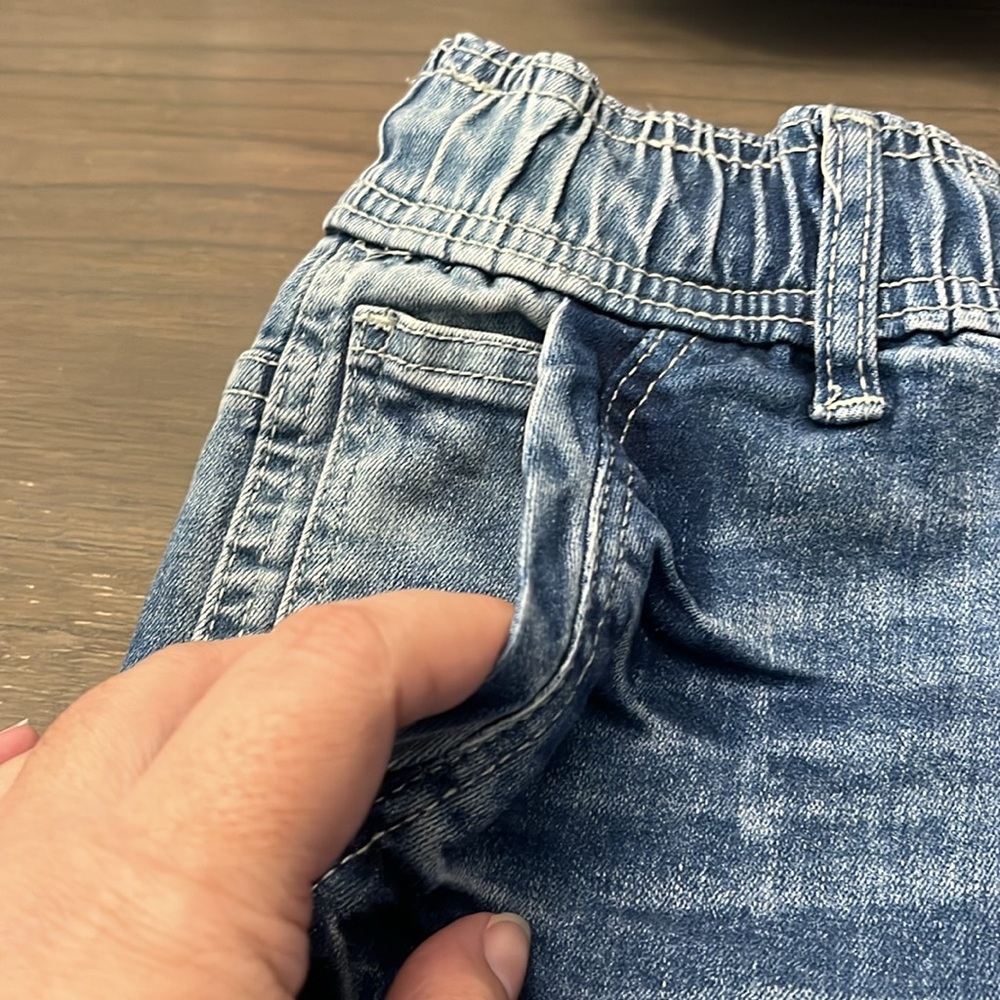 NWT! HAWK boy’s Blue Denim Flex Shorts. 10/12 - Picture 5 of 10
